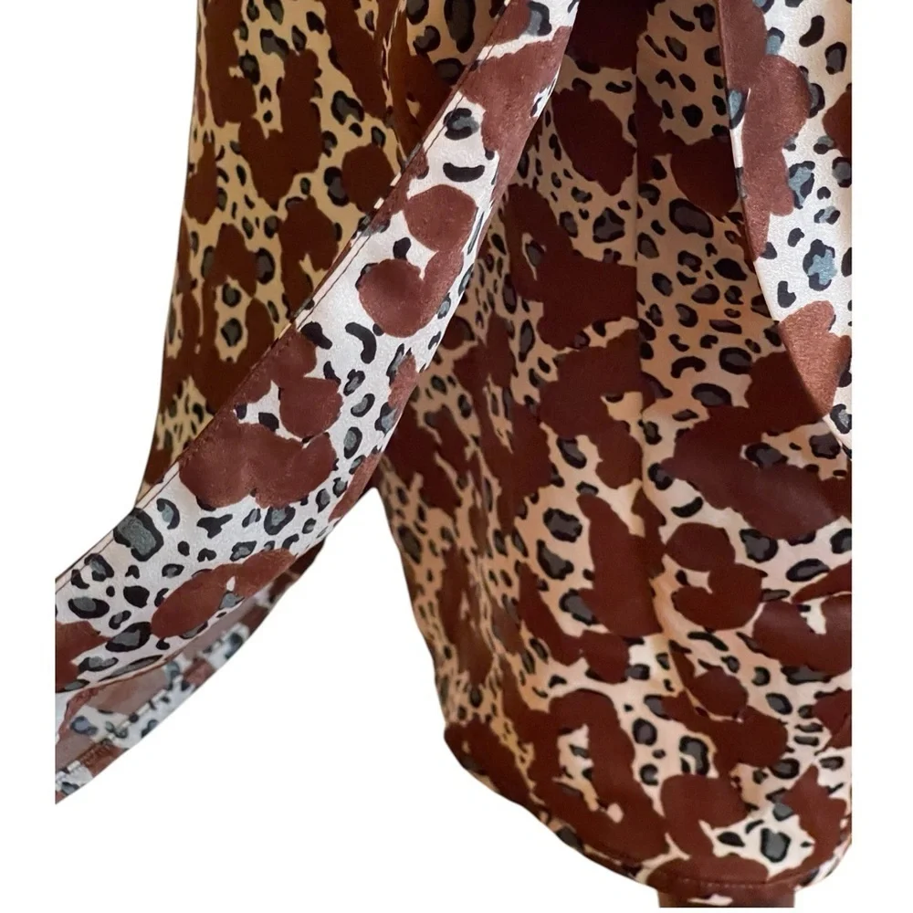 MOON RIVER MULTI PRINT SHEATH DRESS SZ LG - Picture 7 of 9
